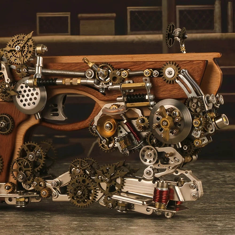 Metal Archimedes Crossbow Model Creative Building Toy