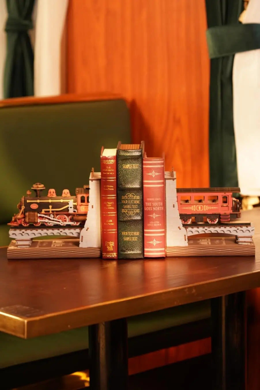 Rolife Century Train DIY Wooden Book Nook Kit