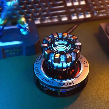 Metal Arc Reactor Model with Magnetic Floating Base