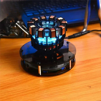 Metal Arc Reactor Model with Magnetic Floating Base