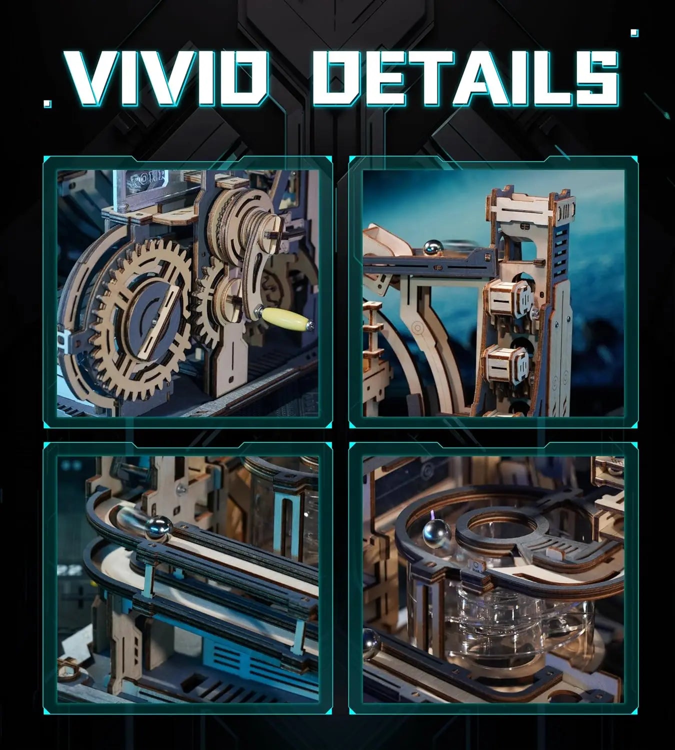 Mechanical Marble Run 3D Puzzle