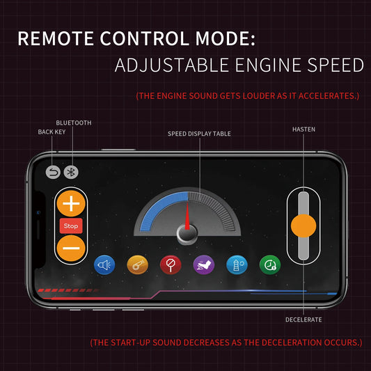 Electric Aircraft Engine Building Block Model with Light Kit