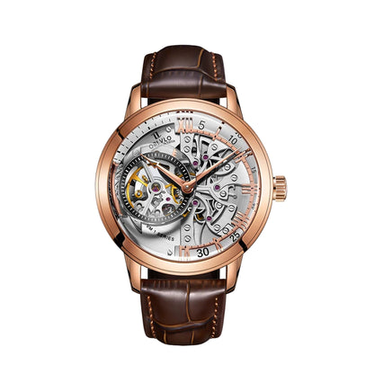 Retro Skeleton Automatic Men's Watch