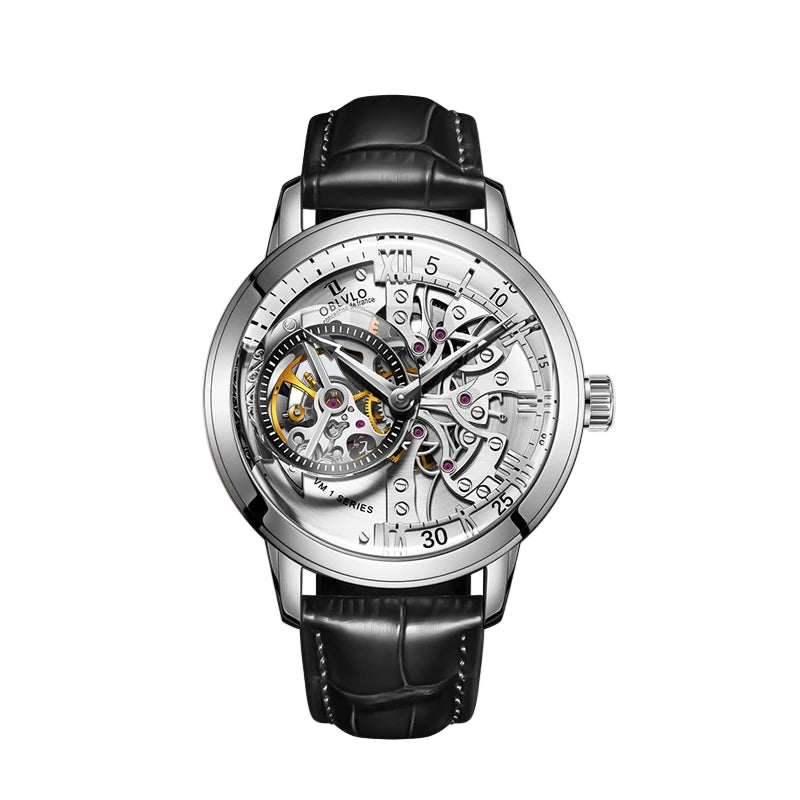 Retro Skeleton Automatic Men's Watch