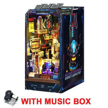 Futuristic Sci-Fi Book Nook Handmade Kit