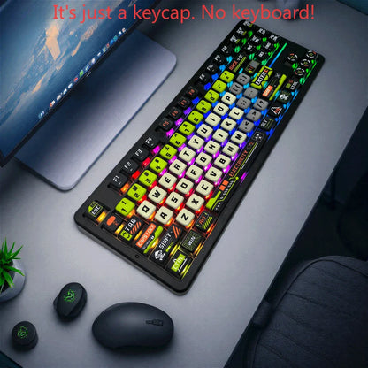 Doomsday Crossing PBT Keycap Set For MX Mechanical Keyboard