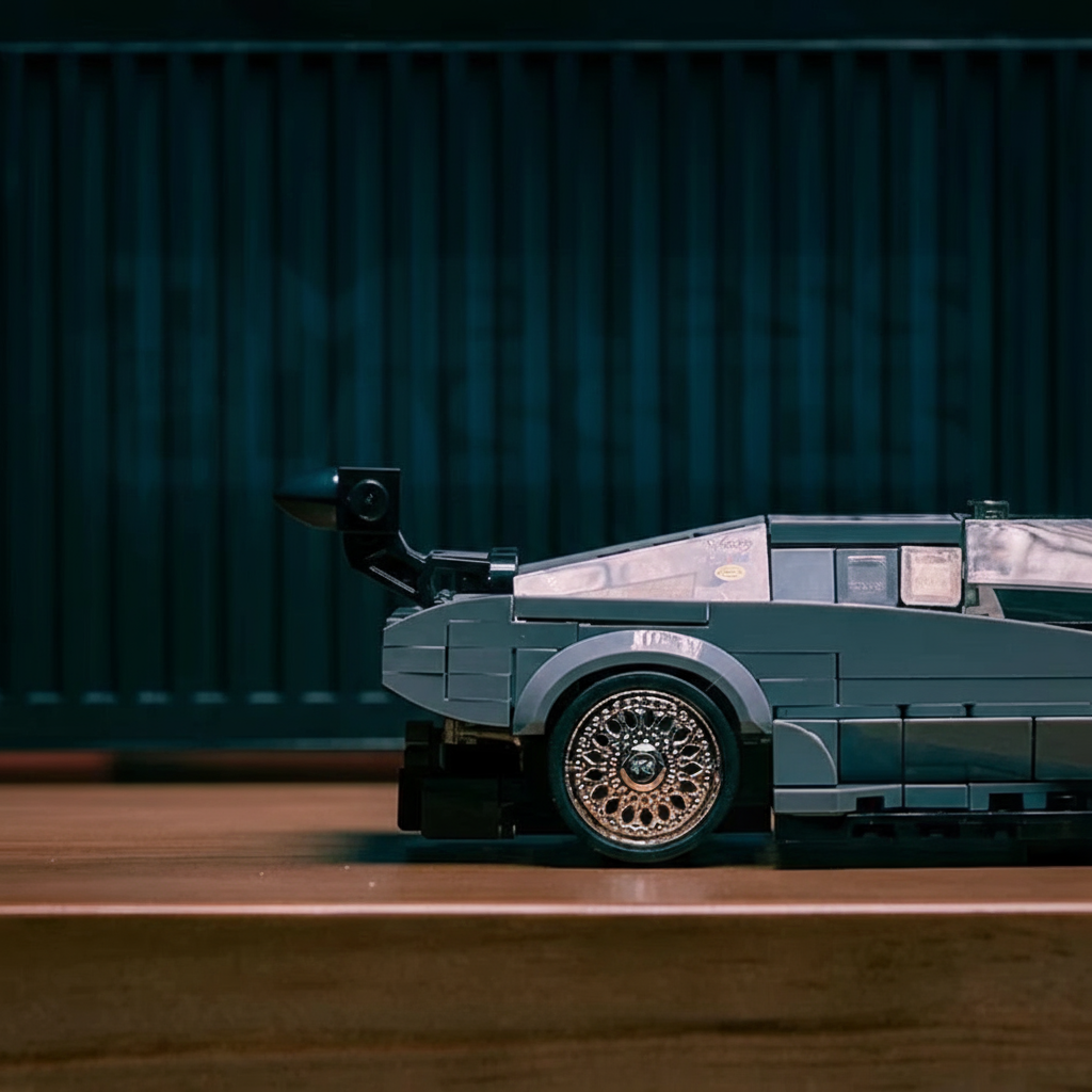 Classic Sports Car - Text Removed