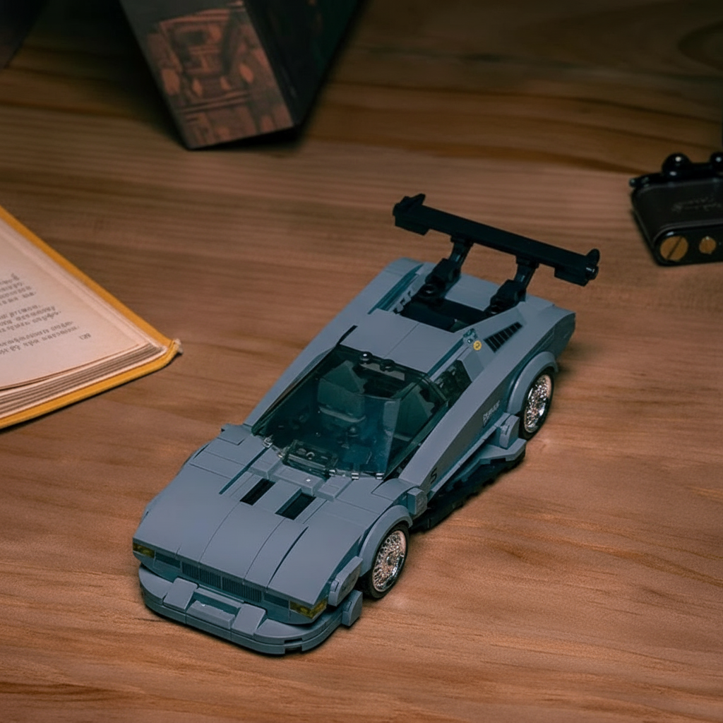 Enhanced Classic Sports Car Building Set